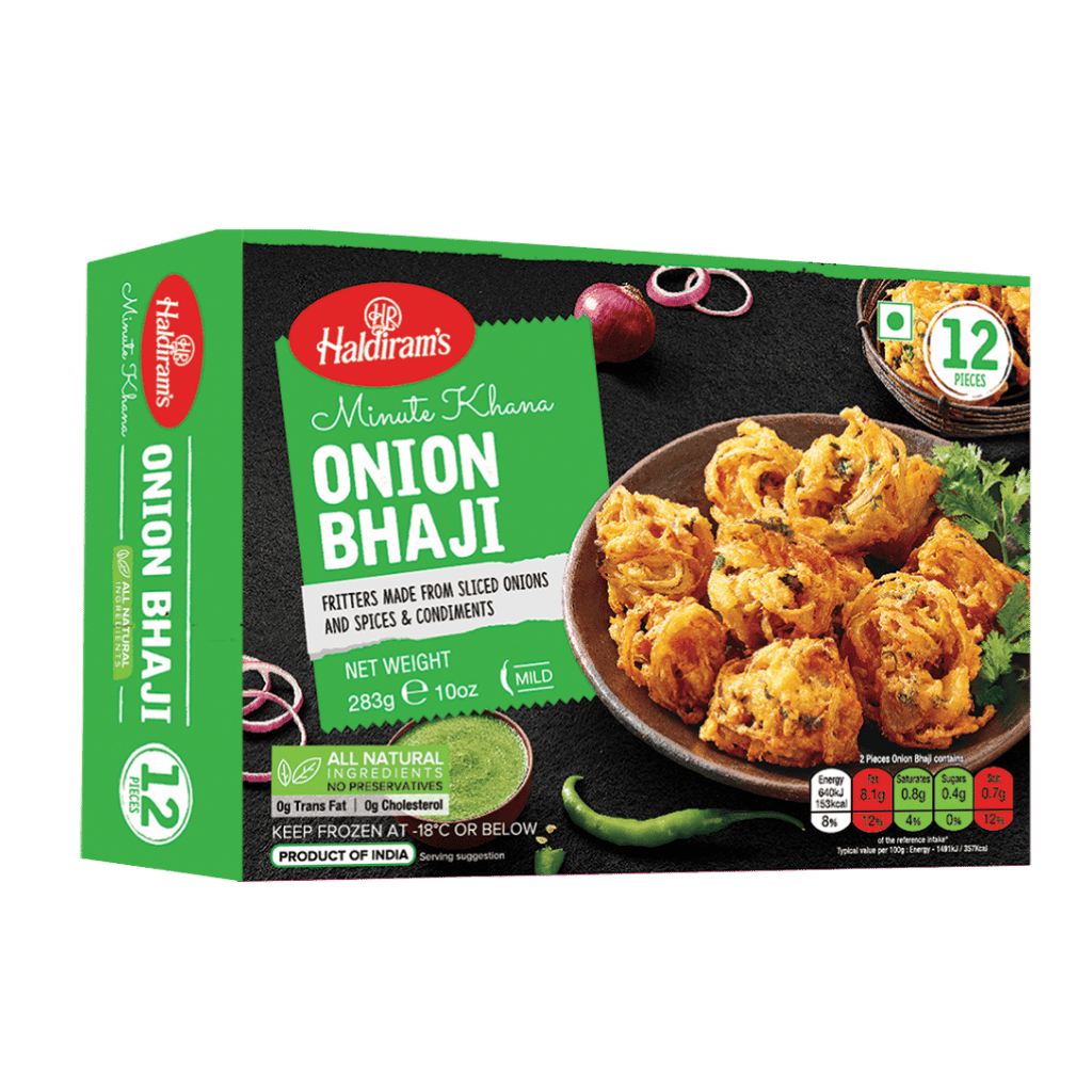Haldiram's Onion Bhaji 12 pcs/283 g buy online USA - 1
